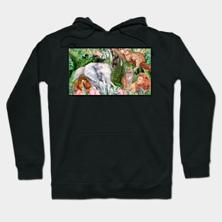 Jungle's Animals Hoodie